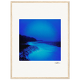 Nocturne Velvet Framed print 45x60 cm / 18x24″ Wood frame 17