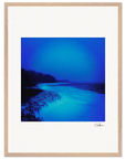 Nocturne Velvet Framed print 60x80 cm / 24x32″ Wood frame 16