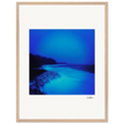 Nocturne Velvet Framed print 60x80 cm / 24x32″ Wood frame 16