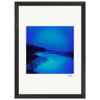 Nocturne Velvet Framed print A3 (29.7 x 42 cm) Black frame 42