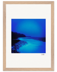 Nocturne Velvet Framed print A3 (29.7 x 42 cm) Wood frame 31