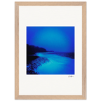 Nocturne Velvet Framed print A3 (29.7 x 42 cm) Wood frame 31
