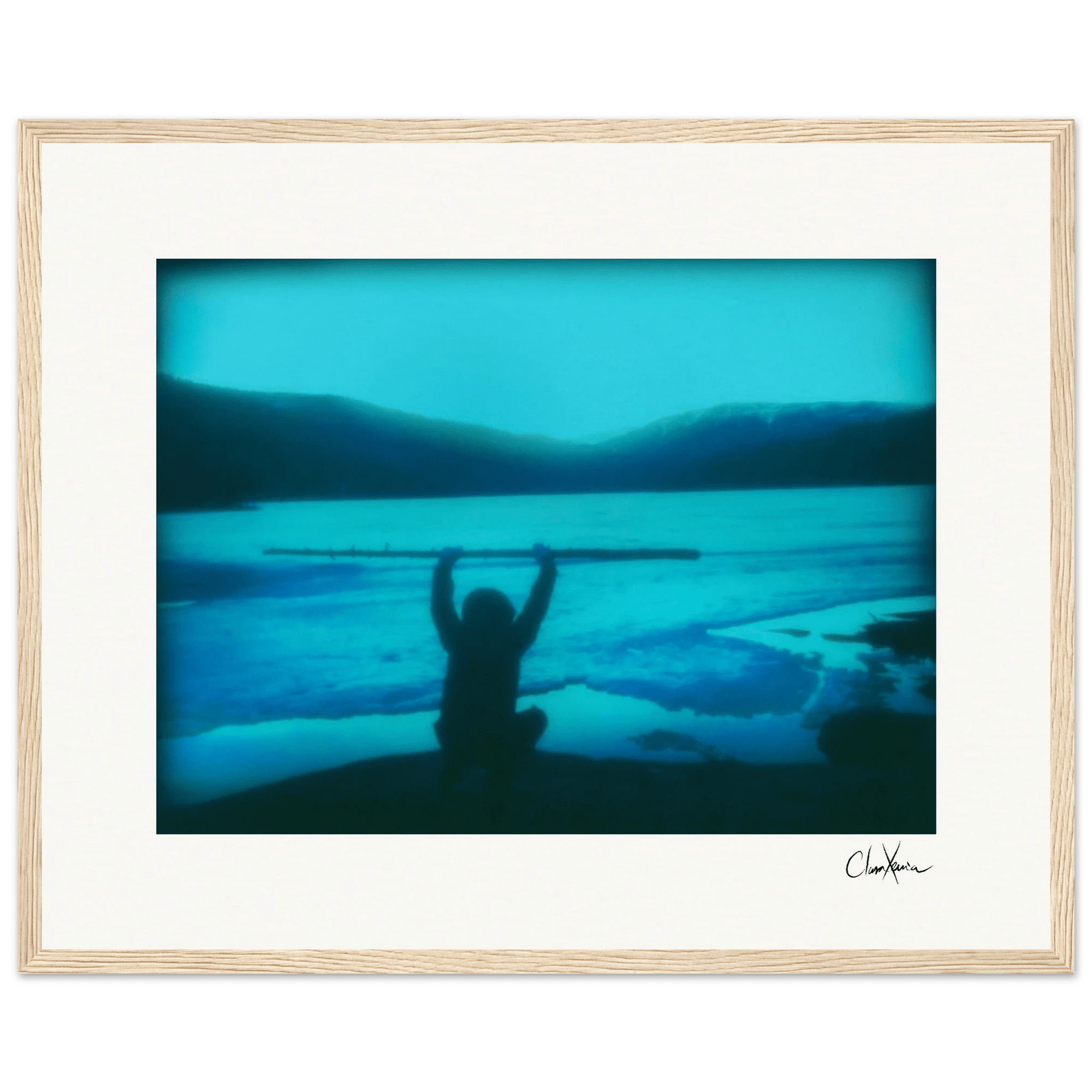 Northern Soul Framed print 13x18 cm / 5x7″ Wood frame 32