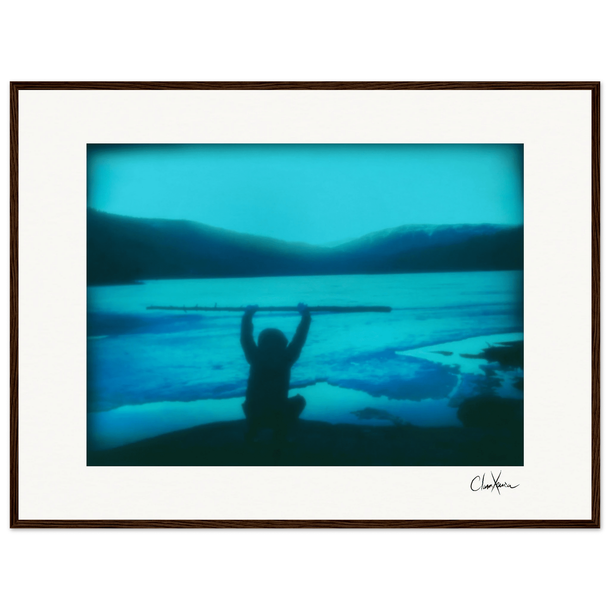 Northern Soul Framed print 15x20 cm / 6x8″ Dark wood frame 47