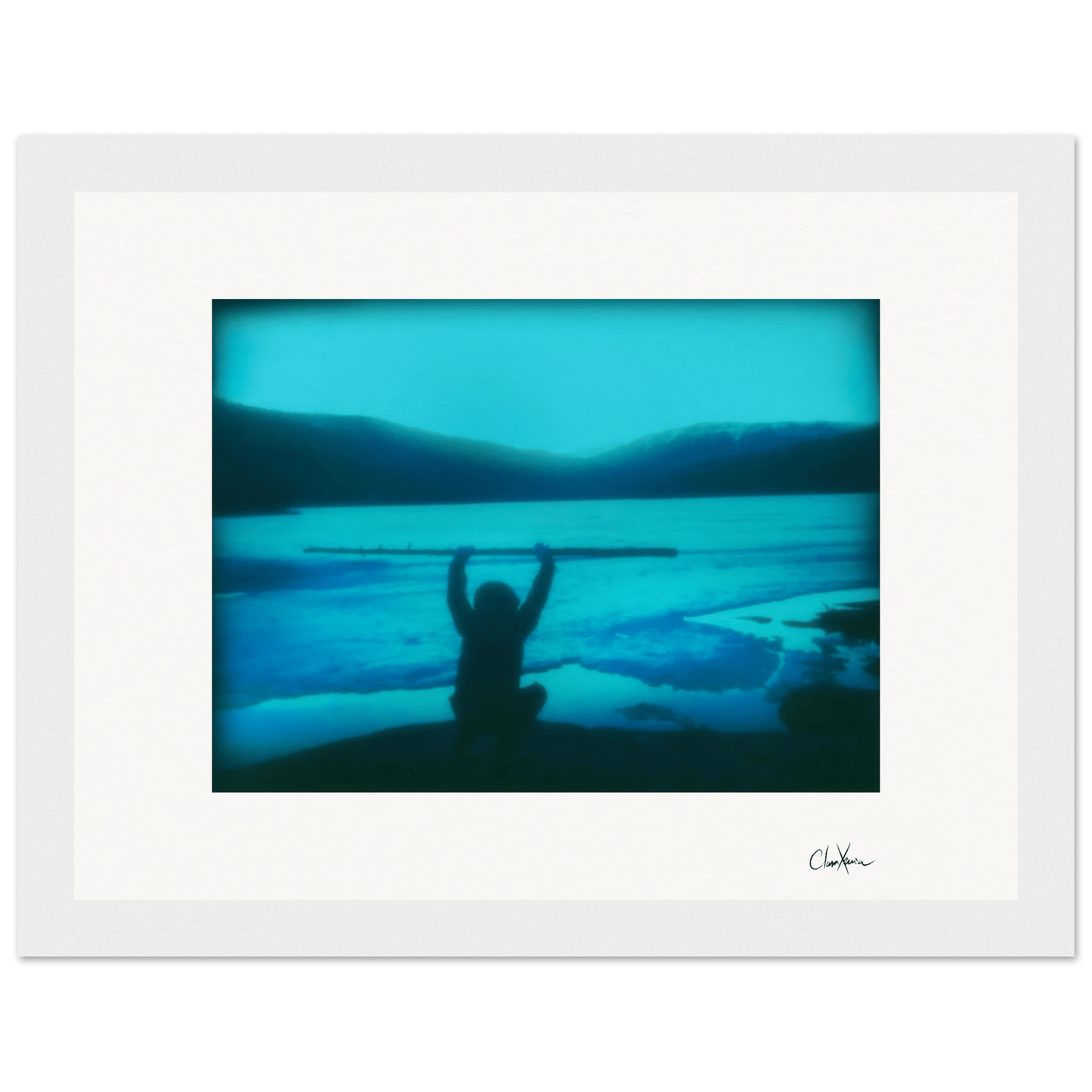 Northern Soul Framed print 15x20 cm / 6x8″ White frame 10