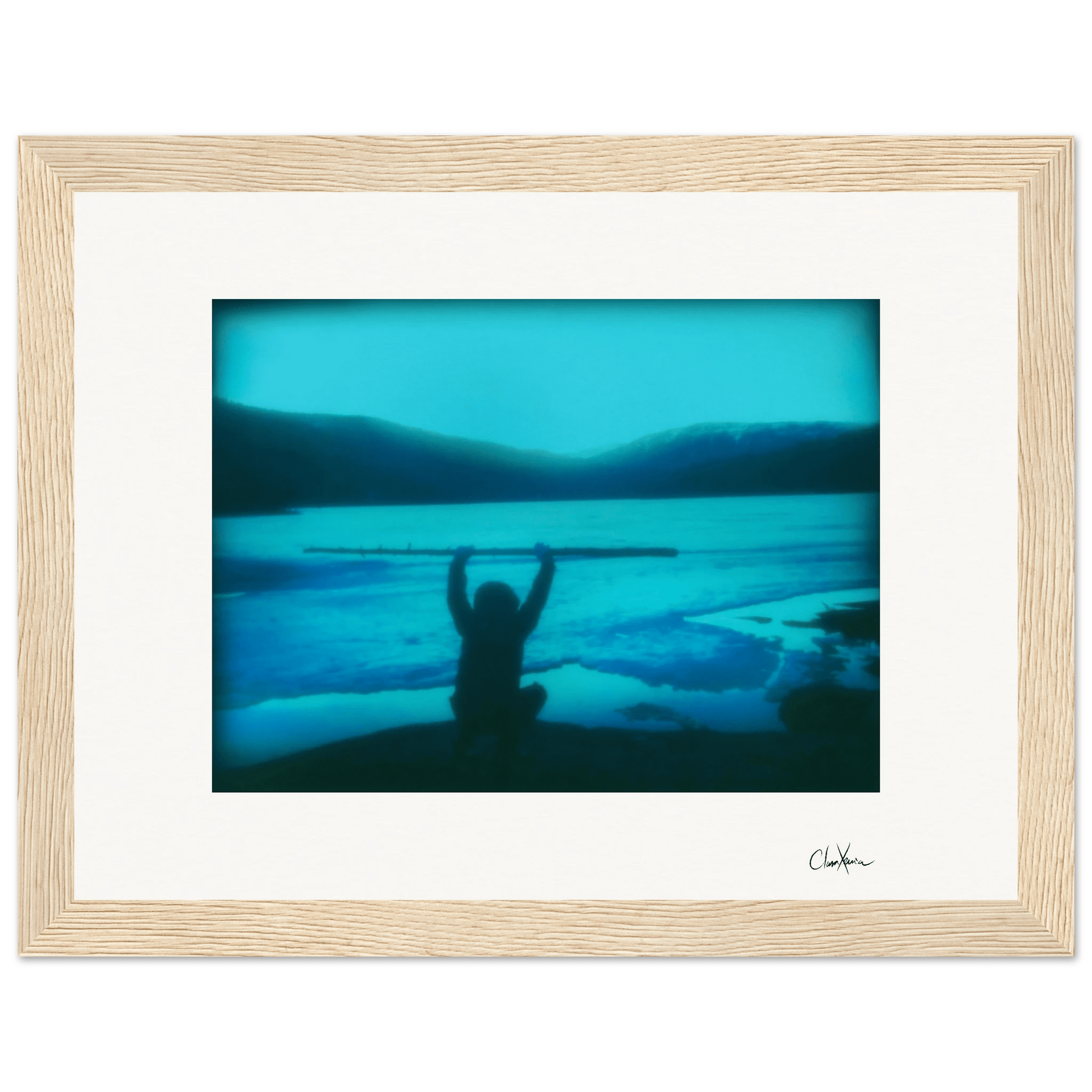 Northern Soul Framed print 15x20 cm / 6x8″ Wood frame 39