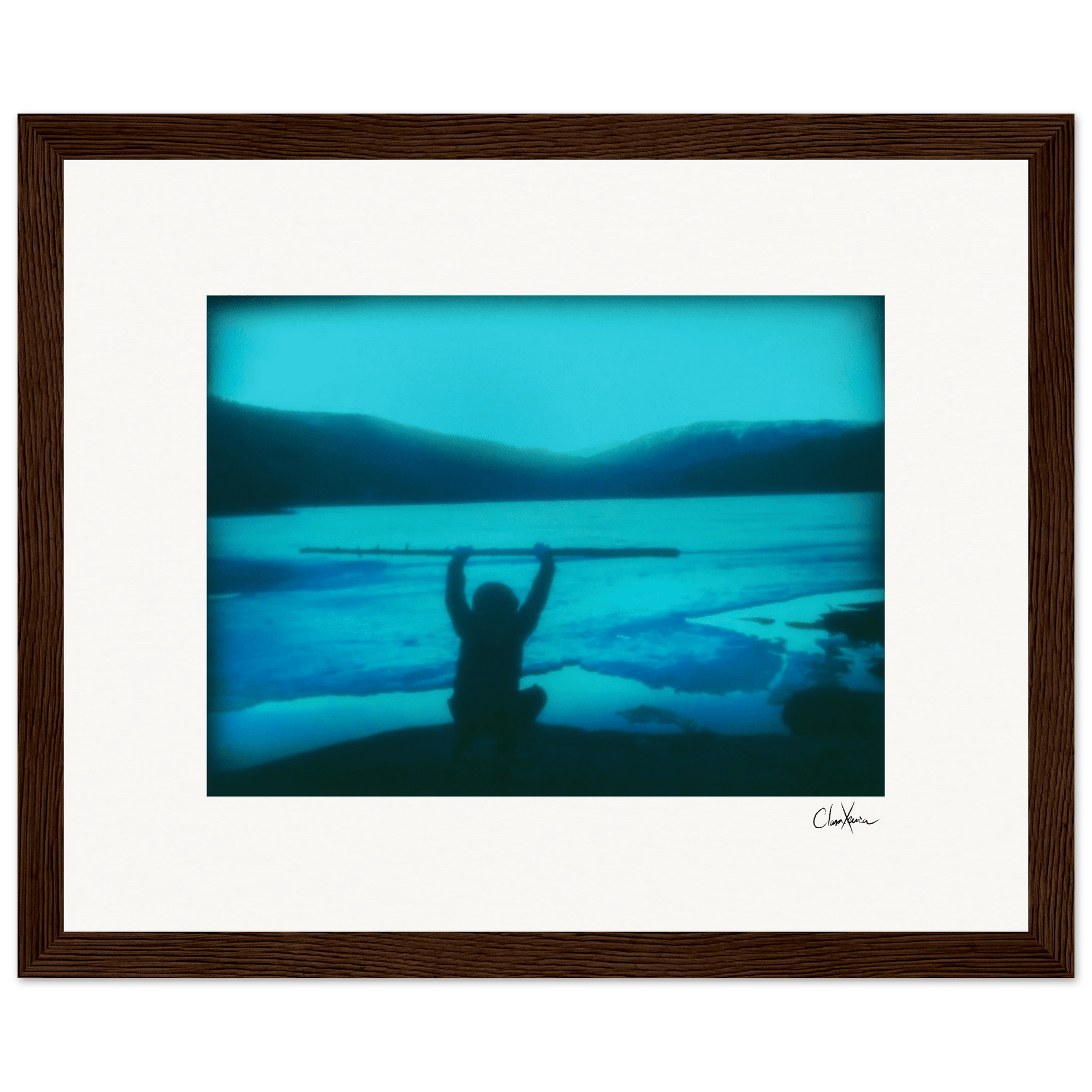 Northern Soul Framed print 20x25 cm / 8x10″ Dark wood frame 64