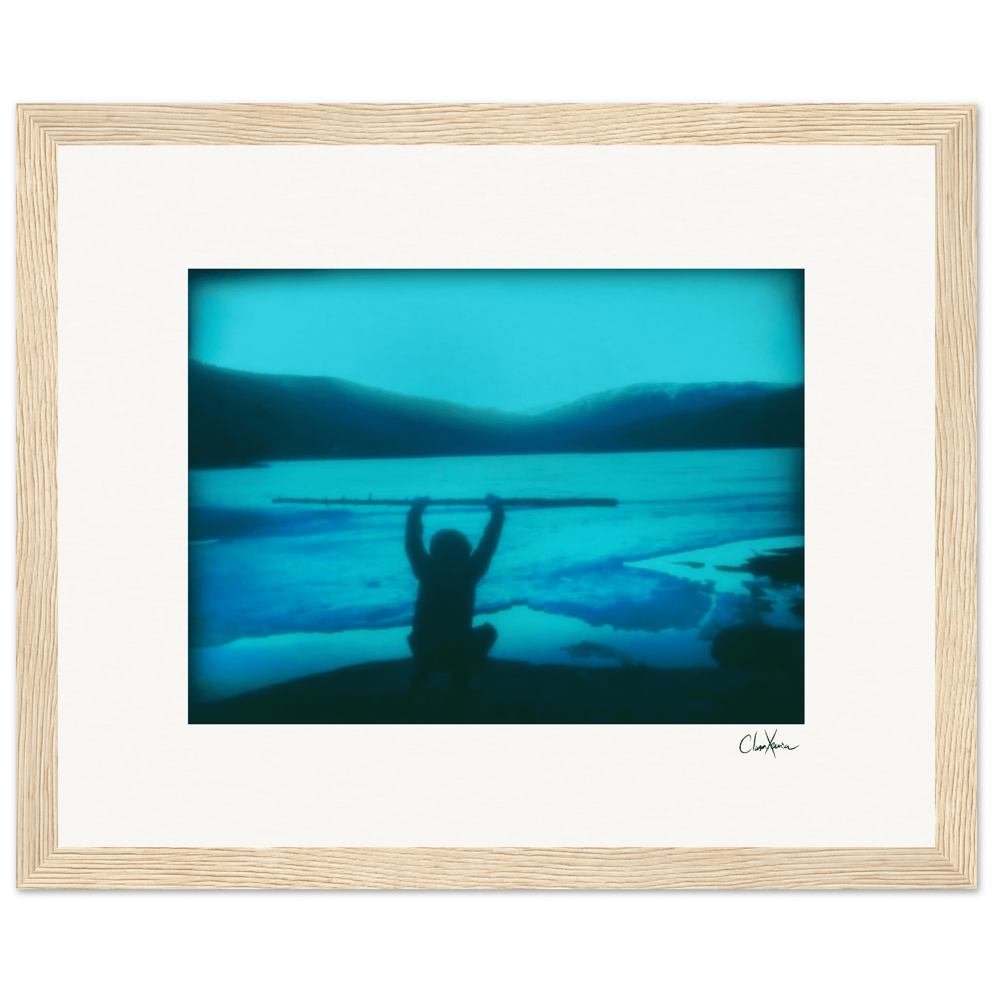 Northern Soul Framed print 20x25 cm / 8x10″ Wood frame 43