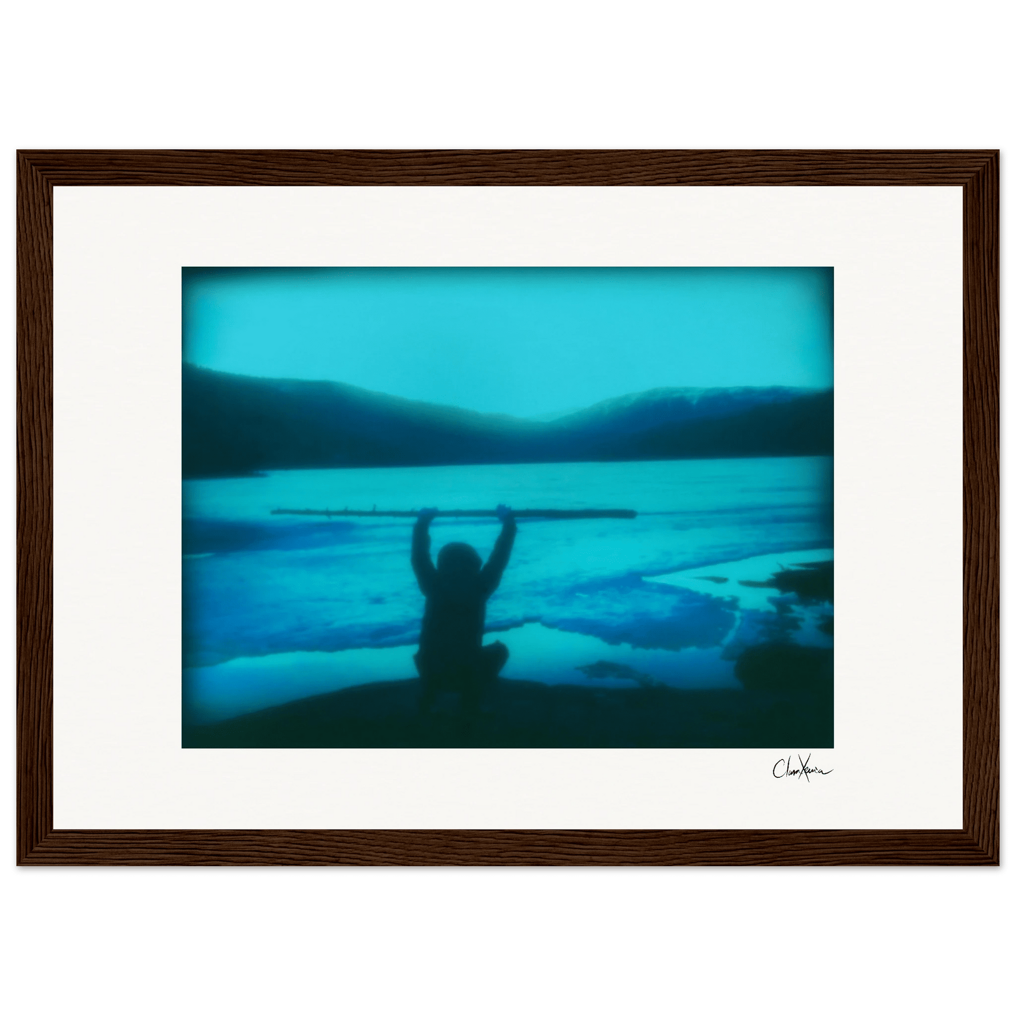 Northern Soul Framed print 21x29.7 cm / 8x12" Dark wood frame 67