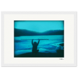 Northern Soul Framed print 21x29.7 cm / 8x12" White frame 20