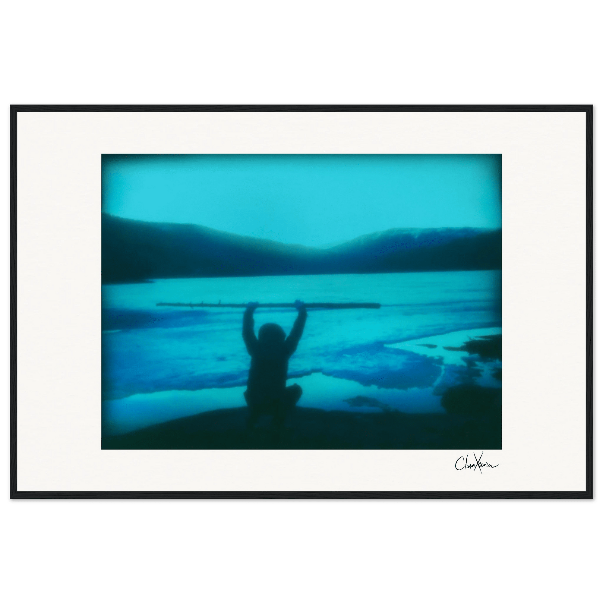 Northern Soul Framed print 27x35 cm / 11x14″ Black frame 81