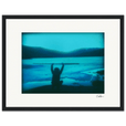 Northern Soul Framed print 27x35 cm / 11x14″ Black frame 80
