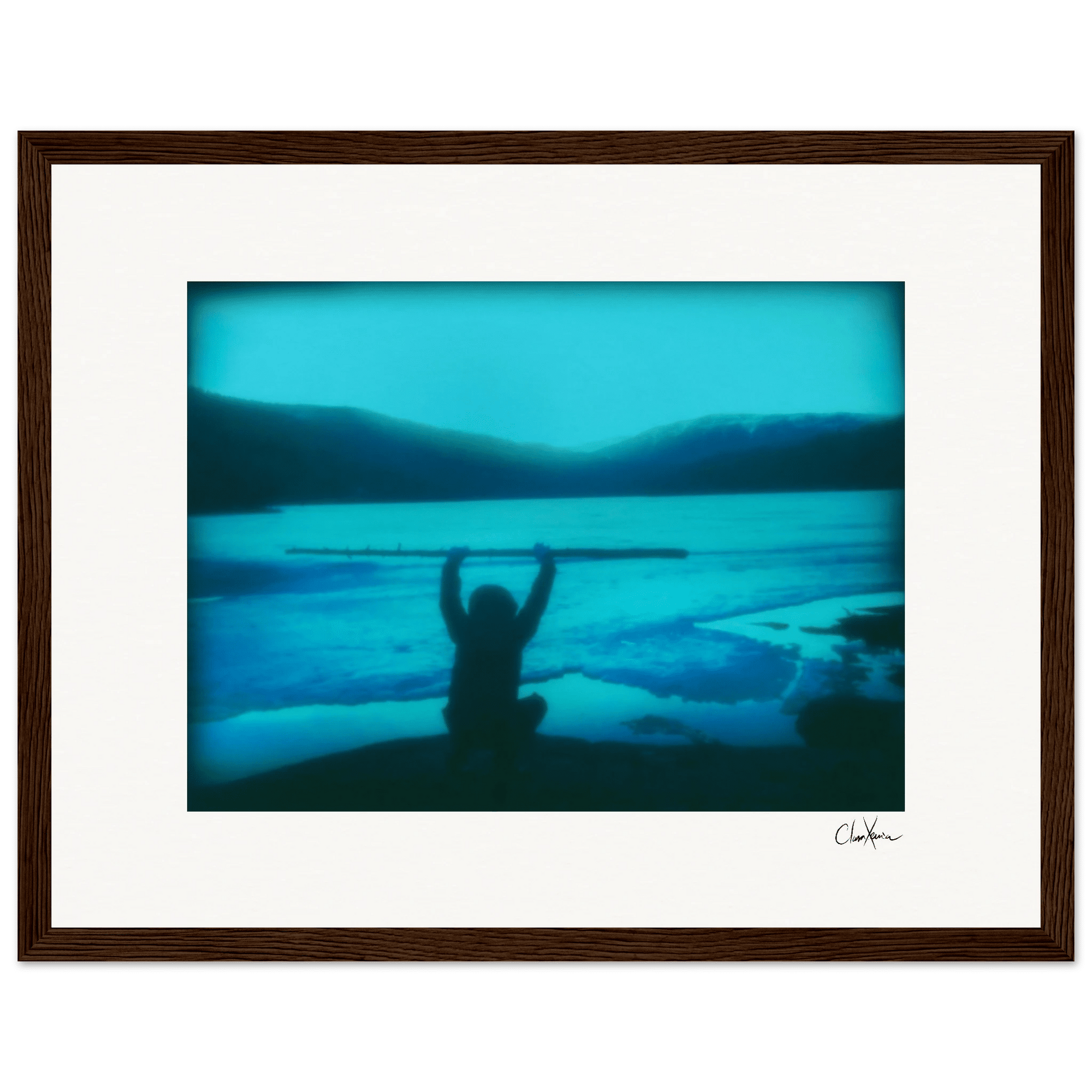 Northern Soul Framed print 27x35 cm / 11x14″ Dark wood frame 55