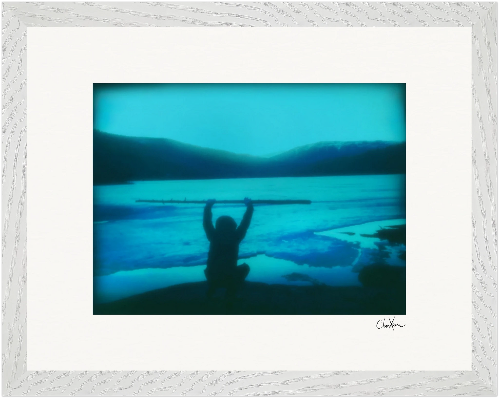 Northern Soul Framed print 27x35 cm / 11x14″ White frame 10