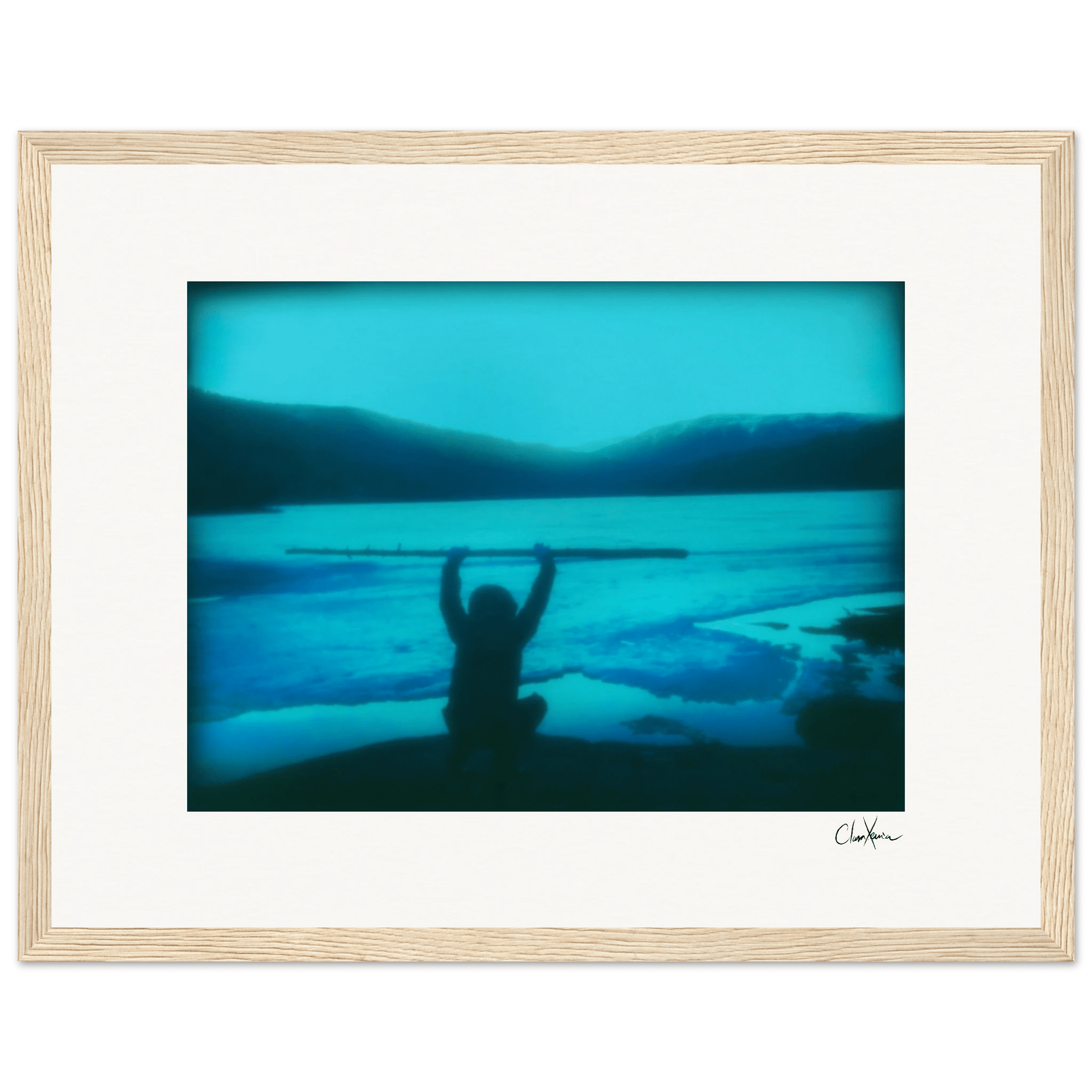 Northern Soul Framed print 27x35 cm / 11x14″ Wood frame 27