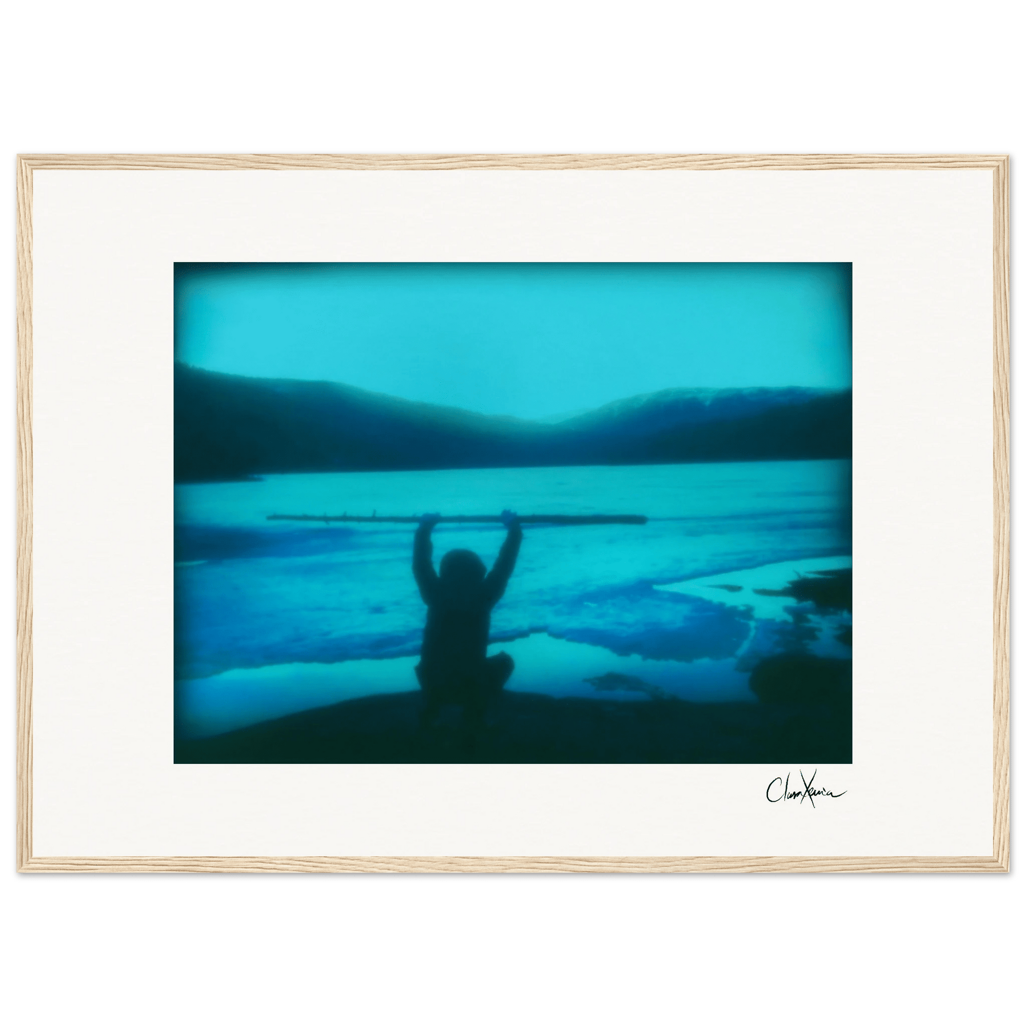 Northern Soul Framed print 27x35 cm / 11x14″ Wood frame 28