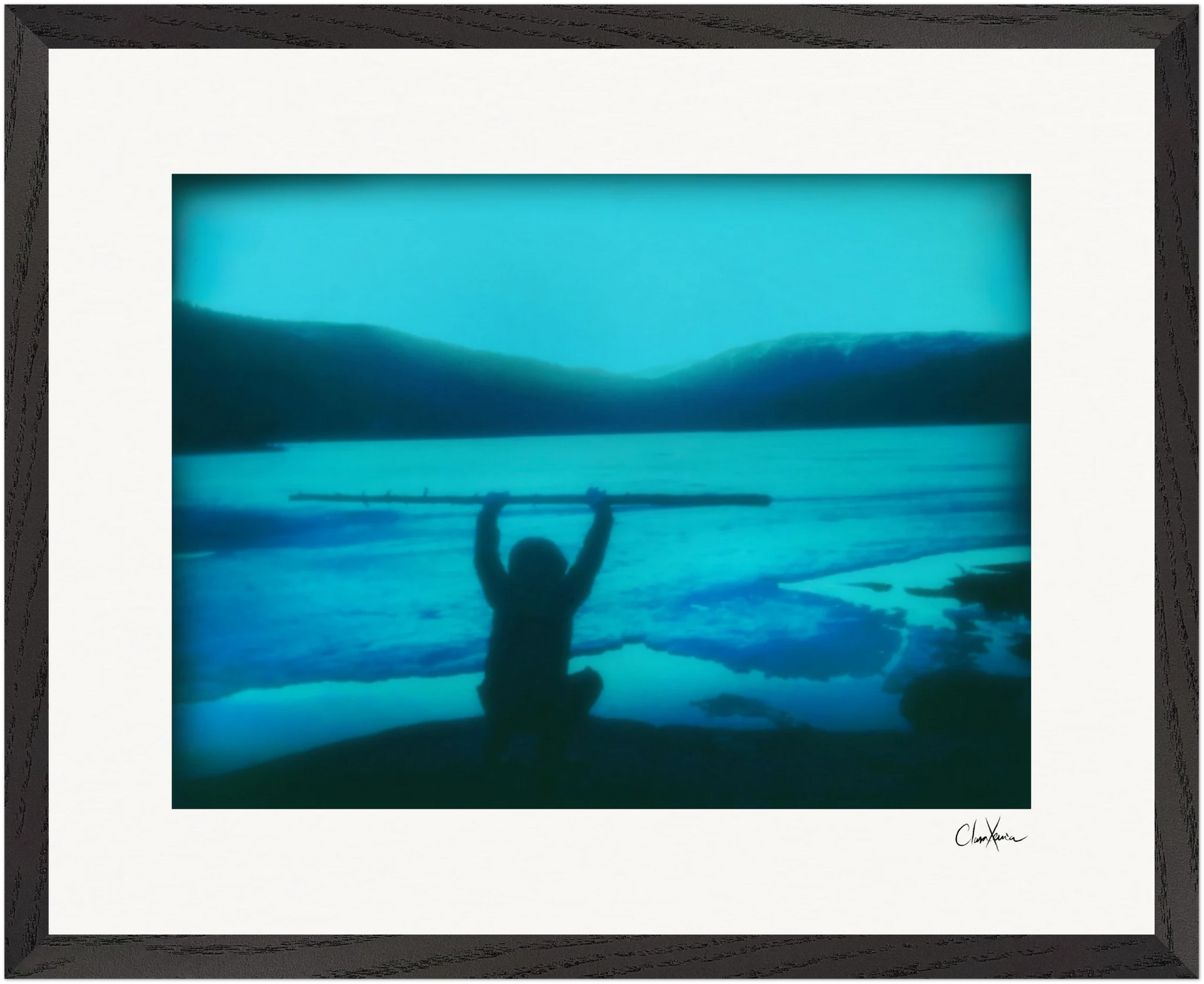 Northern Soul Framed print 30x40 cm / 12x16″ Black frame 40