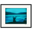 Northern Soul Framed print 30x40 cm / 12x16″ Black frame 72
