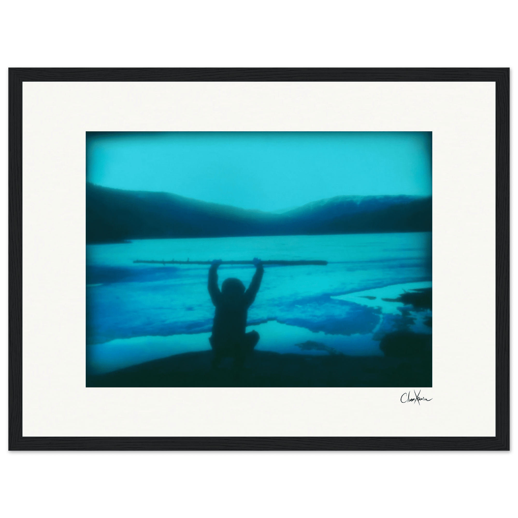 Northern Soul Framed print 30x40 cm / 12x16″ Black frame 72