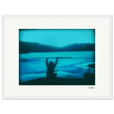 Northern Soul Framed print 30x40 cm / 12x16″ White frame 6