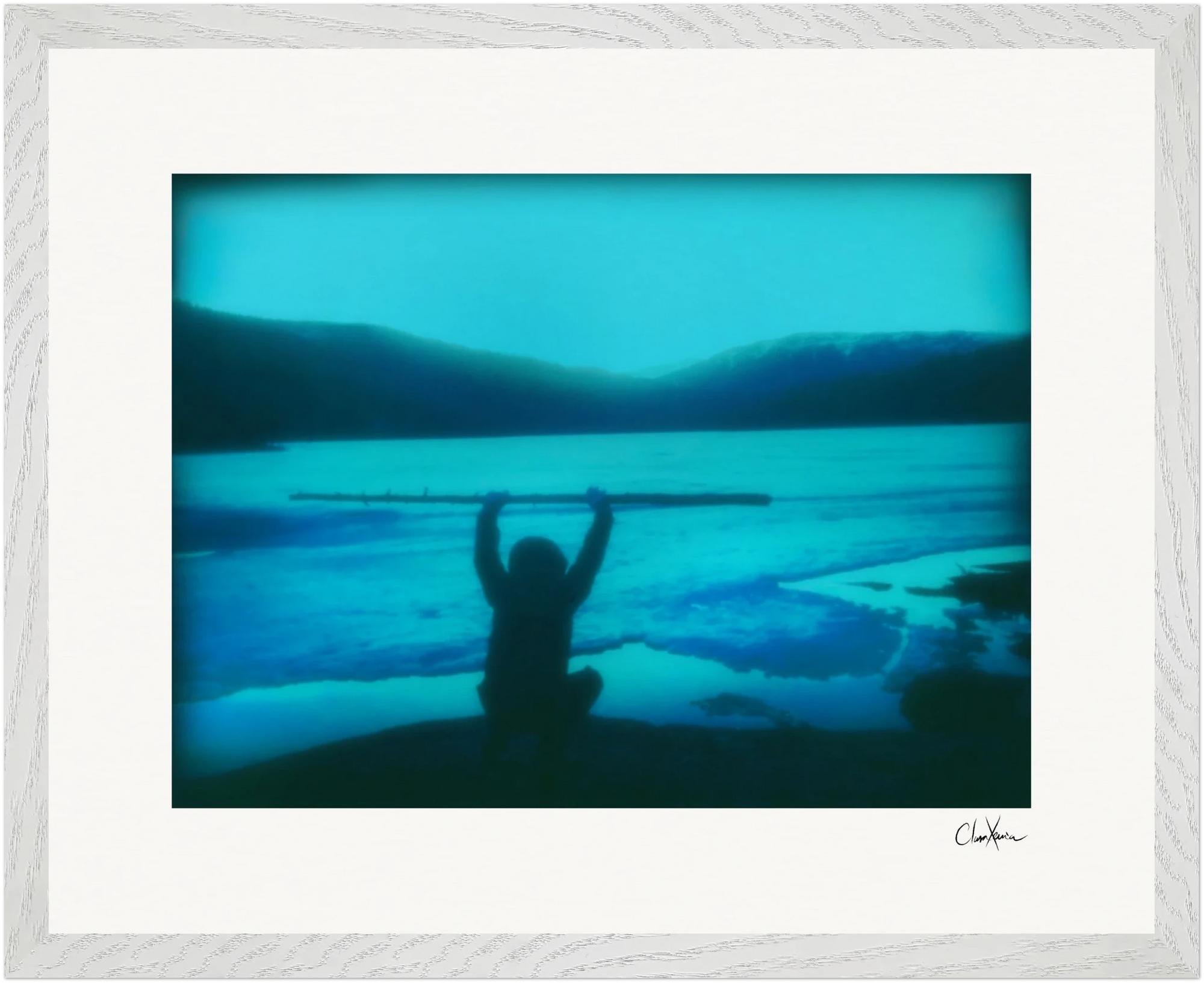 Northern Soul Framed print 30x40 cm / 12x16″ White frame 12