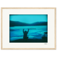 Northern Soul Framed print 30x40 cm / 12x16″ Wood frame 36
