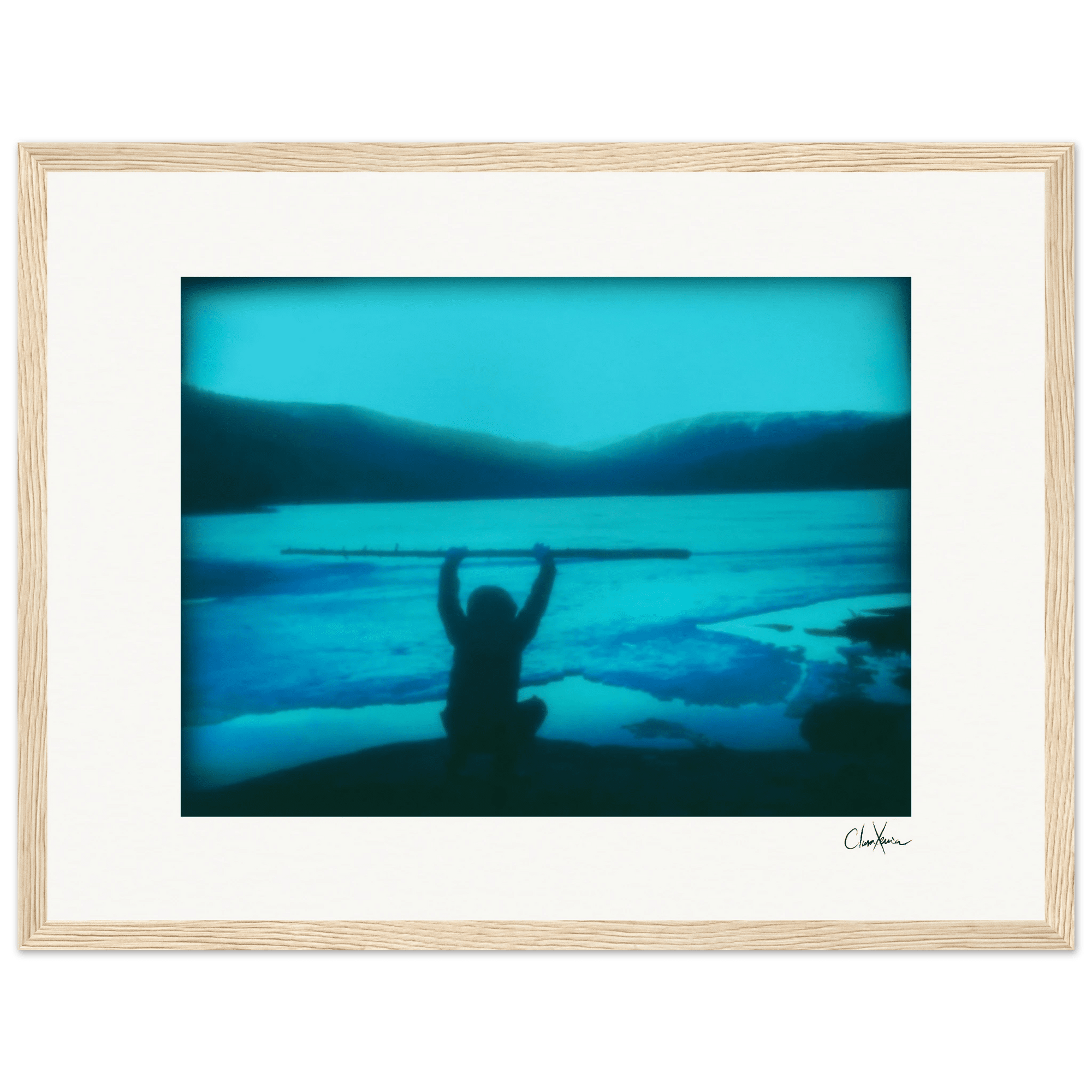 Northern Soul Framed print 30x40 cm / 12x16″ Wood frame 36