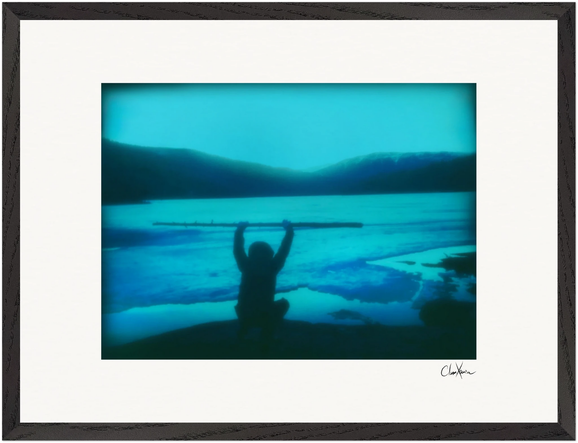 Northern Soul Framed print 40x50 cm / 16x20″ Black frame 41