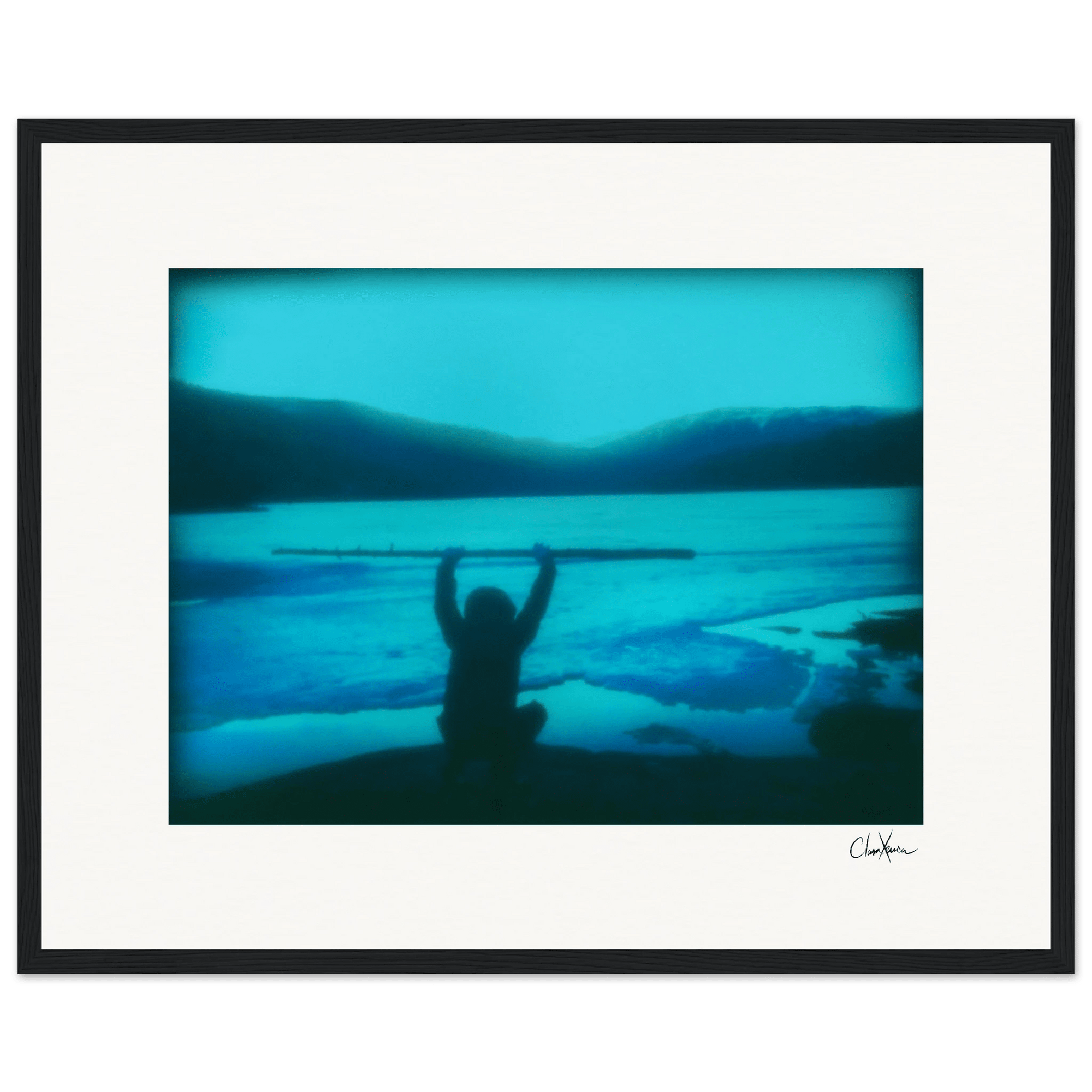 Northern Soul Framed print 40x50 cm / 16x20″ Black frame 82