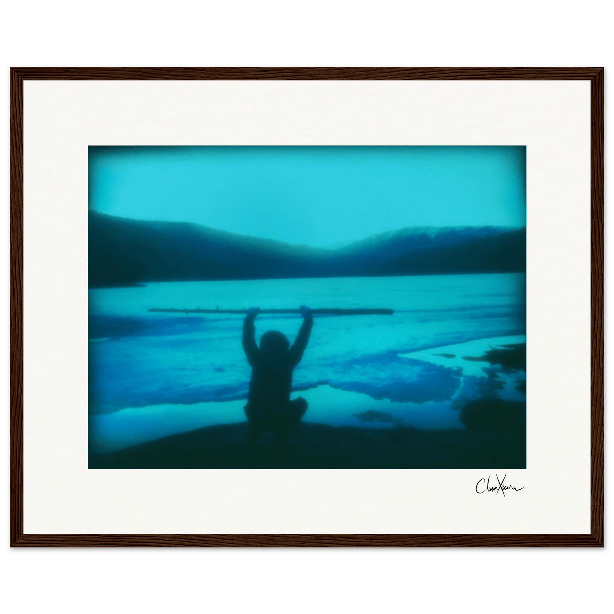 Northern Soul Framed print 40x50 cm / 16x20″ Dark wood frame 57