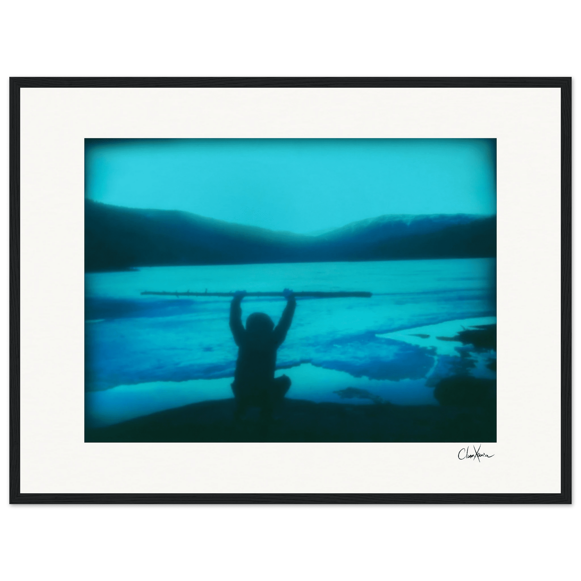 Northern Soul Framed print 45x60 cm / 18x24″ Black frame 71