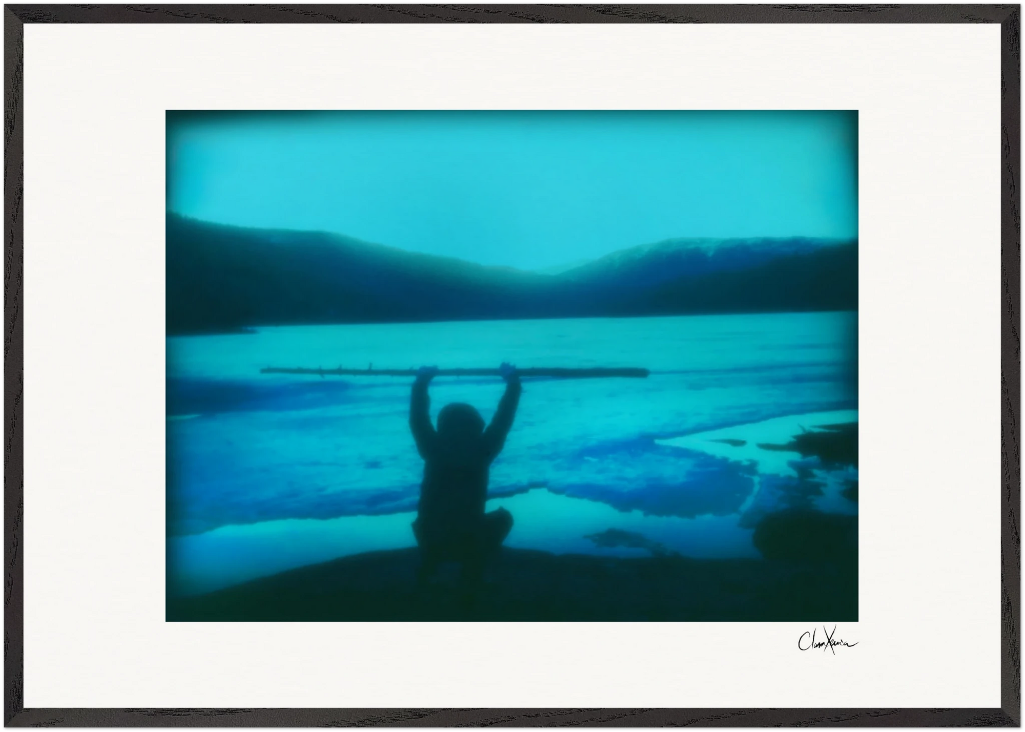 Northern Soul Framed print 50x70 cm / 20x28″ Black frame 44