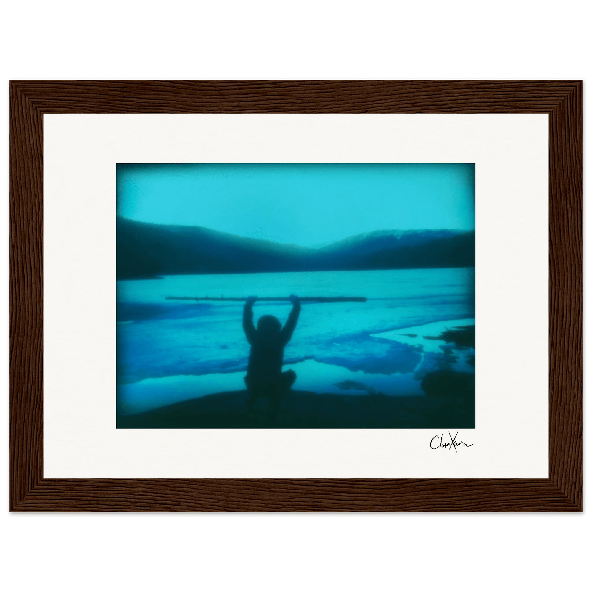 Northern Soul Framed print 50x70 cm / 20x28″ Dark wood frame 52