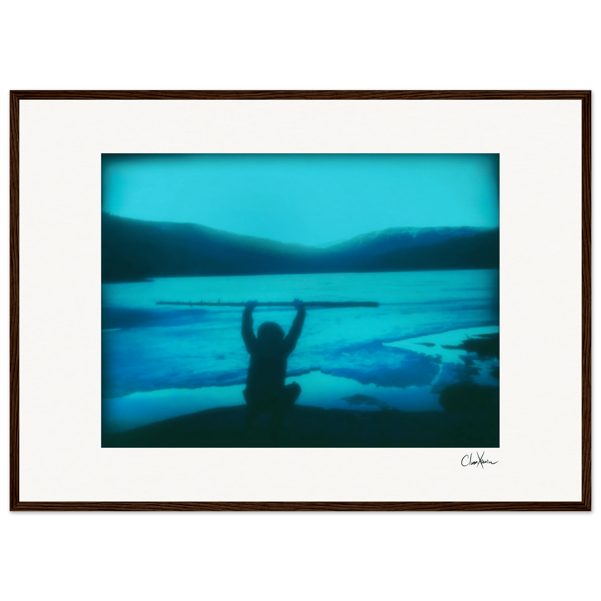 Northern Soul Framed print 50x70 cm / 20x28″ Dark wood frame 51