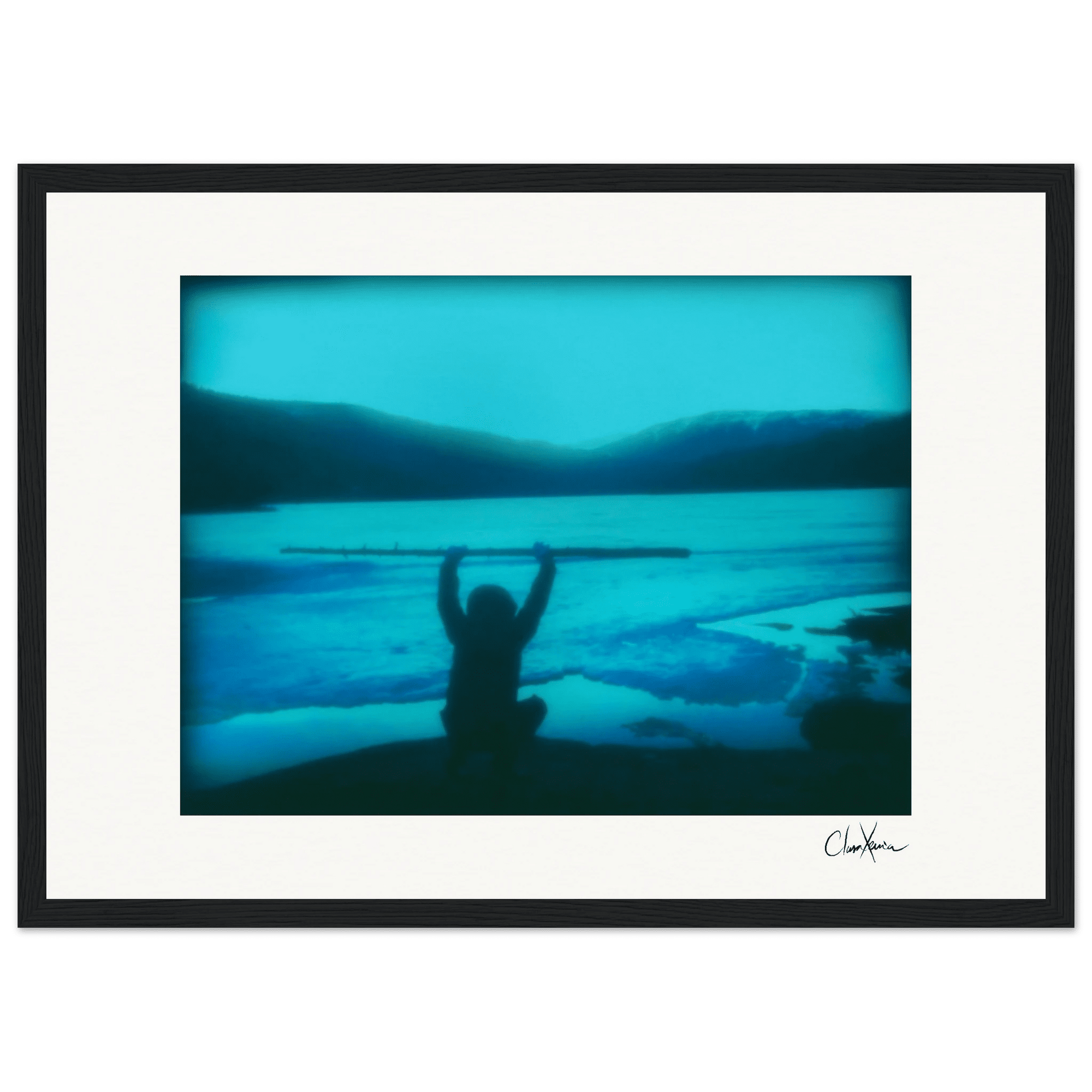 Northern Soul Framed print 60x80 cm / 24x32″ Black frame 78