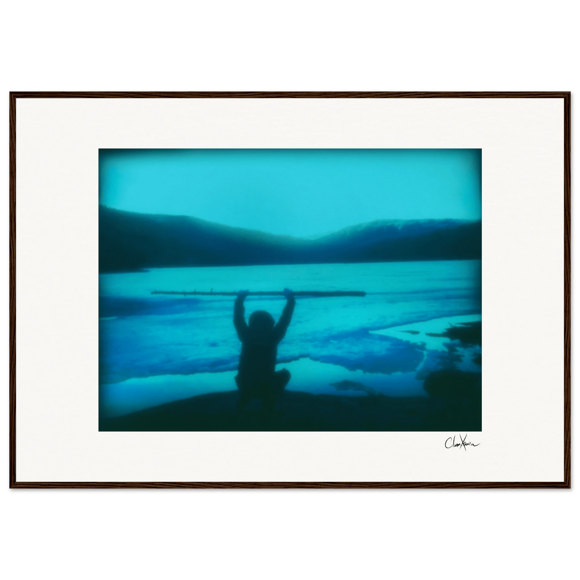 Northern Soul Framed print 70x100 cm / 28x40″ Dark wood frame 63