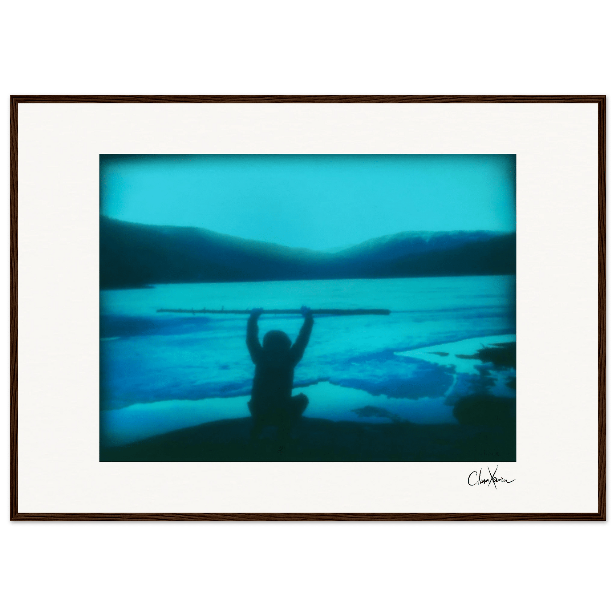 Northern Soul Framed print A2 (42 x 59.4 cm) Dark wood frame 61