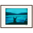 Northern Soul Framed print A2 (42 x 59.4 cm) Dark wood frame 59
