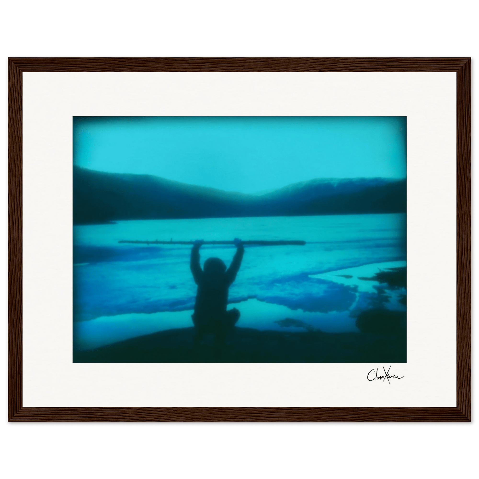 Northern Soul Framed print A2 (42 x 59.4 cm) Dark wood frame 60