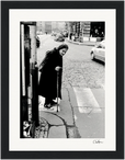 Old Star Framed print 15x20 cm / 6x8″ Black frame 58