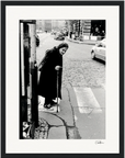 Old Star Framed print 27x35 cm / 11x14″ Black frame 61