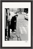 Old Star Framed print 28x43 cm / XL (11x17″) Black frame 43