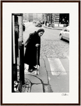 Old Star Framed print 40x60 cm / 16x24″ Dark wood frame 50