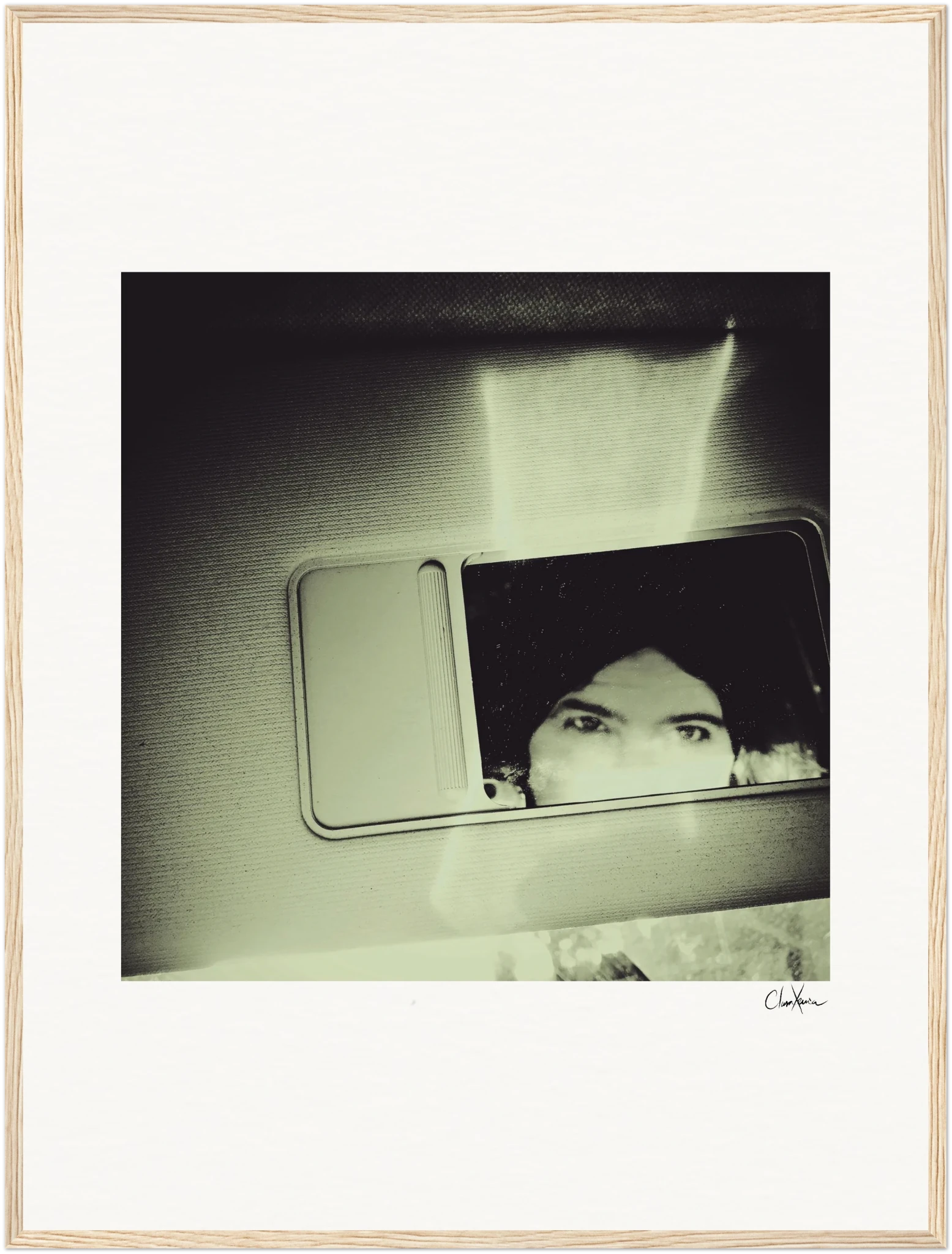 Framed print On the Road "Framed print cm / 8x10″ White frame