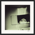 On the Road Framed print 30x30 cm / 12x12″ Black frame 38