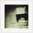 On the Road Framed print 30x30 cm / 12x12″ White frame 8
