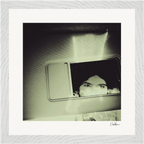 On the Road Framed print 30x30 cm / 12x12″ White frame 8