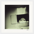 On the Road Framed print 30x30 cm / 12x12″ White frame 8