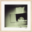 On the Road Framed print 30x30 cm / 12x12″ Wood frame 18