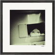 On the Road Framed print 40x40 cm / 16x16″ Black frame 30